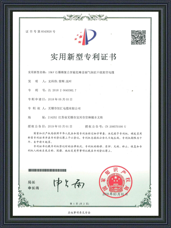 Certificat de brevet de model de utilitate